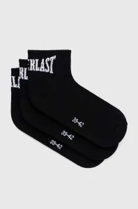 Everlast QUARTER EVERLAST SOCKS Športové ponožky stredné, čierna, veľkosť #4235681