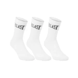Everlast TENNIS EVERLAST SOCKS Športové vysoké ponožky, biela, veľkosť #4916038
