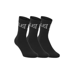 Everlast TENNIS EVERLAST SOCKS Športové vysoké ponožky, čierna, veľkosť #6232365