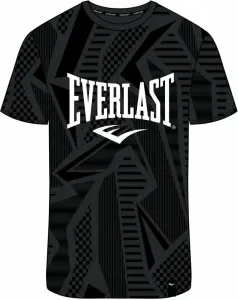 Everlast Randall Mens T-Shirt All Over Black XL Fitness tričko