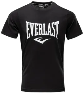 Everlast RUSSEL Unisex tričko, čierna, veľkosť XL