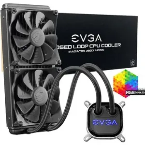 EVGA CLC 280 Liquid/Water CPU Cooler, RGB LED Cooling