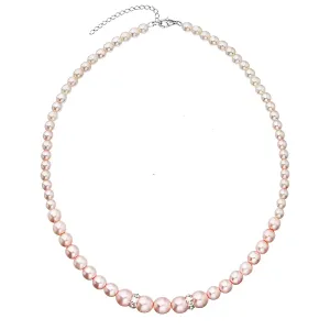 Evolution Group Romantický korálek náhrdelník Rosaline Pearls 32036.3
