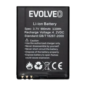 EVOLVEO EasyPhone EG, originálna batéria, 900 mAh