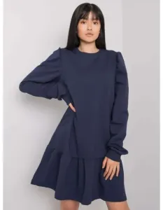Dámske volánové šaty NEAH navy blue