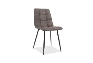 Expedo Jedálenská stolička COOL, 45x88x38, sivá/čierna