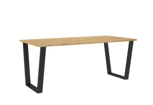 Expedo Jedálenský stôl CESAR, 185x75x90, dub artisan