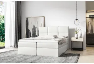 Expedo Čalúnená posteľ boxspring IZMIR + topper, 200x200, madryt 920