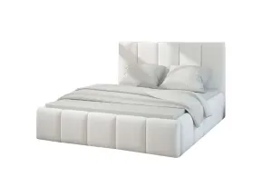 Expedo Čalúnená posteľ HEDVIKA + matrac s roštem BONA 180x200 cm, soft 17