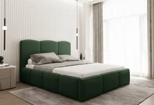 Expedo Čalúnená posteľ KIARA, 120x200, velvet opera green