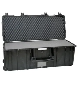 Odolný vodotesný kufor 9433 Explorer Cases® / s penou – Čierna (Farba: Čierna)