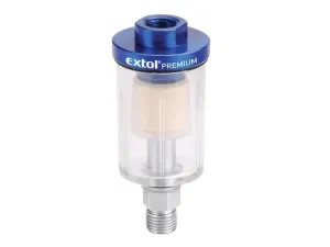 Filtr, max. pr. tlak 8bar (0,8Mpa), nádobka pro nečistoty a kondenzát 48ml