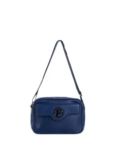 Dámska kabelka z ekologickej kože YVONNE tmavo modrá
