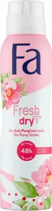 Fa Fresh&Dry Pink Sorbet - Dezodorant v spreji 150 ml