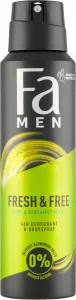 Fa Men Fresh&Free Mint a Bergamot - Dezodorant v spreji 150 ml