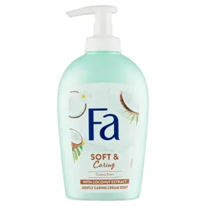 Fa Tekuté mydlo Soft & Caring Coconut (Gently Caring Cream Soap) 250 ml