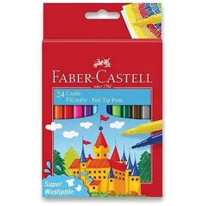 Faber-Castell Castle okrúhle, 24 farieb