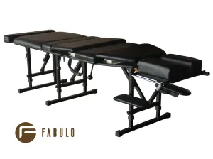 Skladací masážny stôl Fabulo CHIRO-180 Farba: čierna
