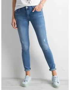 Dámske džínsy REGULAR modré