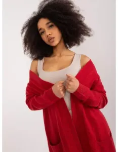 Dámsky sveter červený