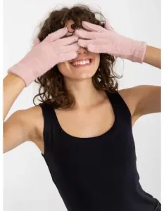 Dámske zimné rukavice GENY svetlo ružové