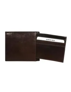 Mäkká hnedá pánska peňaženka