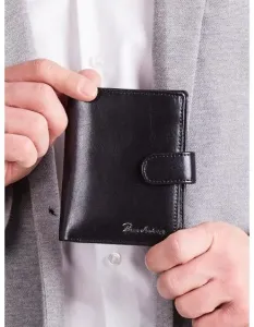 Pánska čierna kožená peňaženka #1829563