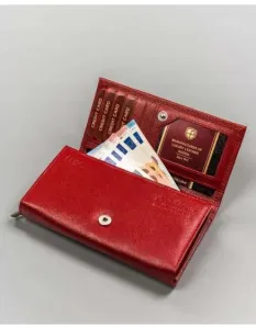 PETERSON Kožená peňaženka RFID PTN RD-07-GCLS