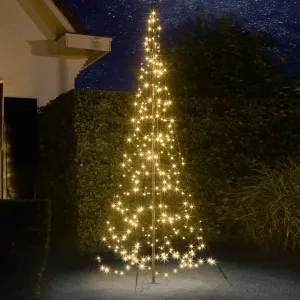 Vianočný stromček Fairybell s tyčou, 320 LED diód 300 cm