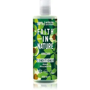 Faith in Nature Vyživujúci prírodný kondicionér s avokádovým olejom pre všetky typy vlasov ( Nourish ing Conditioner) 400 ml
