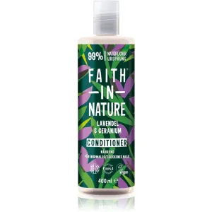 Faith in Nature Vyživujúci prírodné kondicionér pre normálne a suché vlasy Levandule ( Nourish ing Conditioner) 400 ml