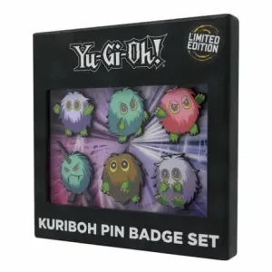 Fanattik Yu-Gi-Oh Set of 6 Limited Edition Kuriboh Pin Badges - sada odznakov