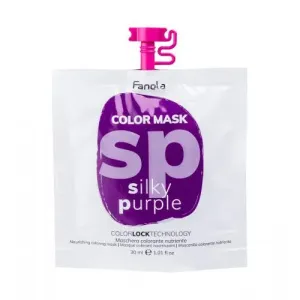 Fanola Color Mask 30 ml farba na vlasy pre ženy Silky Purple na všetky typy vlasov; na farbené vlasy
