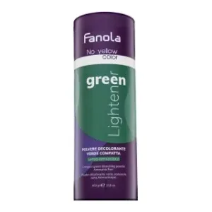 Fanola No Yellow Color Compact Green Bleaching Powder púder pre zosvetlenie vlasov 450 g