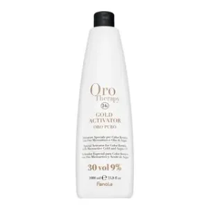 Fanola Oro Therapy 24k Gold Activator Oro Puro vyvíjacia emulzia pre všetky typy vlasov 9% 30 Vol. 1000 ml