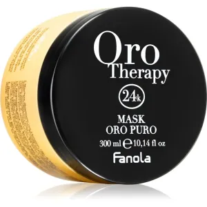 Fanola Oro Therapy Oro Puro Illuminating Mask vyživujúca maska pre lesk vlasov 300 ml