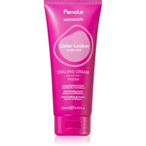 Fanola Wonder Color Locker Extra Care Sealing Cream vyhladzujúci krém na vlasy pre farbené vlasy 200 ml #6422921