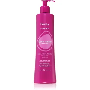 Fanola Wonder Color Locker Extra Care Sealing Cream vyhladzujúci krém na vlasy pre farbené vlasy 480 ml