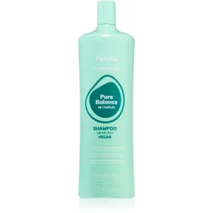 Fanola Vitamins Pure Balance Shampoo 1000 ml šampón pre ženy proti lupinám; na mastné vlasy