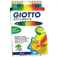 Farebné ceruzky GIOTTO - 36 farieb (farebné ceruzky GIOTTO STILNOVO)