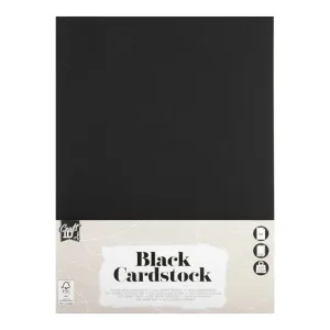 Blok čiernych papierov A4 10 listov