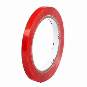 Lepiaca PVC páska 9mm x 66m, červená
