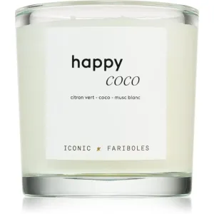 FARIBOLES Iconic Happy Coco vonná sviečka 400 g
