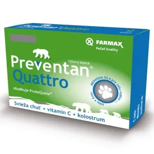 FARMAX Preventan Quattro + vitamín C tbl 1x24 ks