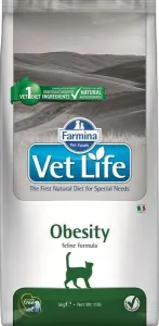 Farmina Vet Life cat obesity granule pre mačky 5kg