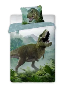 FARO balvnené obliečky T-Rex 002, 140 × 200 cm