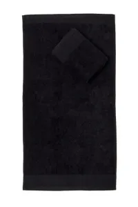 Bavlnená osuška Aqua 70x140 cm čierna