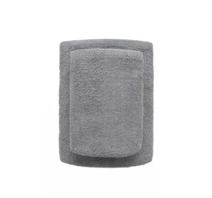 Bavlnený uterák Irbis 70x140 cm tmavo šedý