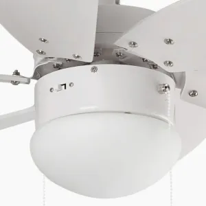 Stropný ventilátor s osvetlením Faro PALAO 33180 biela (Stropný ventilátor s osvetlením Faro PALAO 33180 biela)