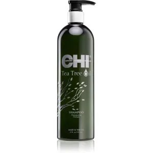 CHI Tea Tree Oil Shampoo čistiaci šampón pre rýchlo mastiace sa vlasy 739 ml